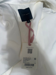 Alex Marie Ivory Sierra Satin Jacket (Size 18)